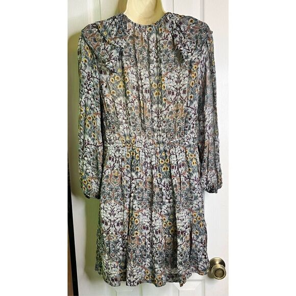 Ba&sh Presley Mini Dress in Green NWOT Size XS - Picture 7 of 10